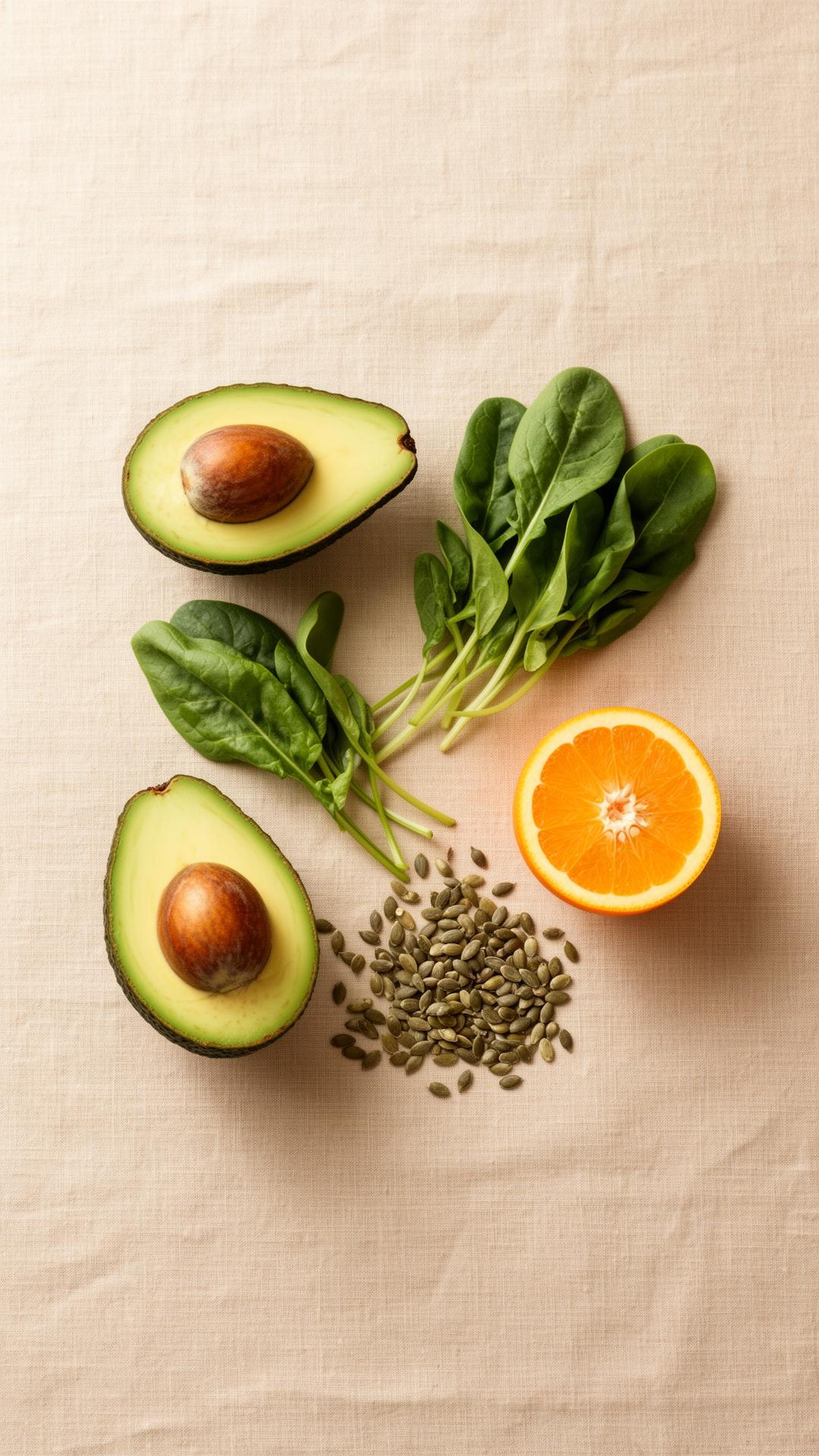 Alimentos frescos e saudáveis